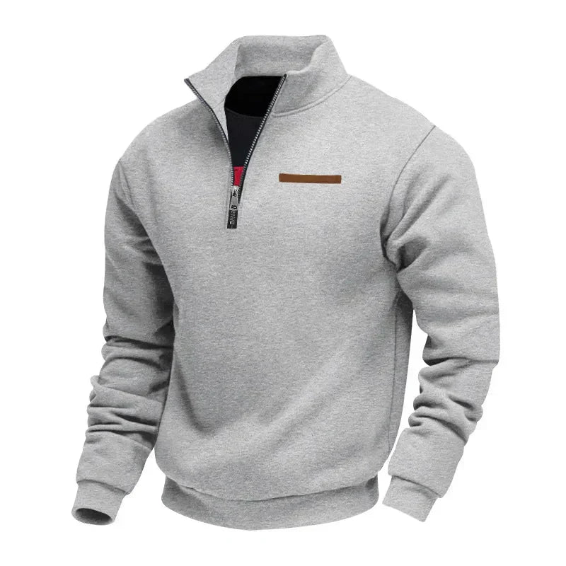 Soft fleece everyday pullover jumper for men | Adrien -2