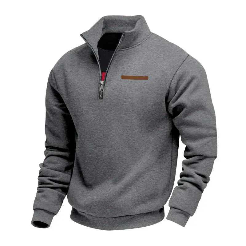 Soft fleece everyday pullover jumper for men | Adrien -9