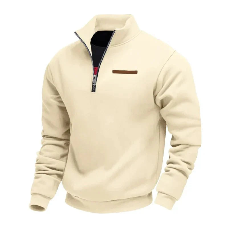 Soft fleece everyday pullover jumper for men | Adrien -3