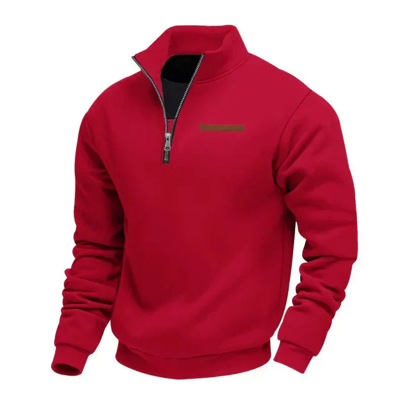 Soft fleece everyday pullover jumper for men | Adrien -5