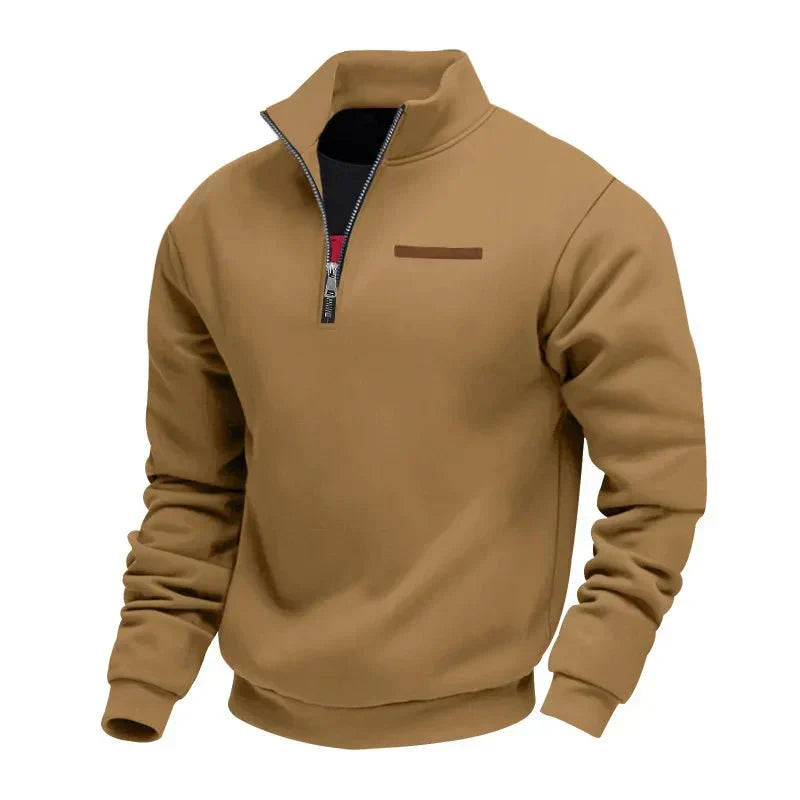 Soft fleece everyday pullover jumper for men | Adrien -4