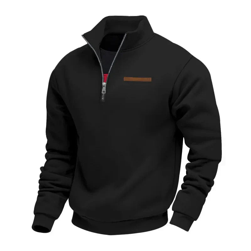 Soft fleece everyday pullover jumper for men | Adrien -8