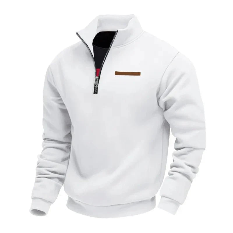 Soft fleece everyday pullover jumper for men | Adrien -7
