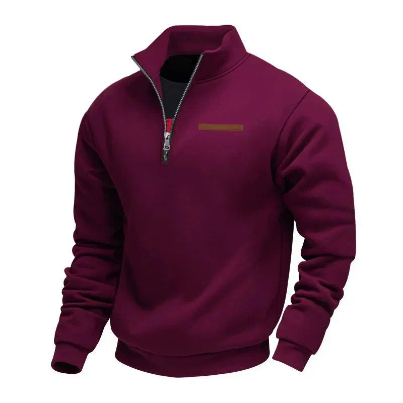 Soft fleece everyday pullover jumper for men | Adrien -6