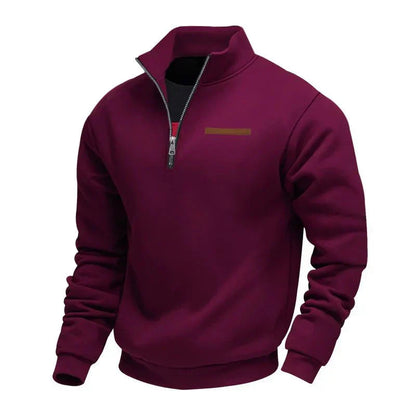 Soft fleece everyday pullover jumper for men | Adrien -6