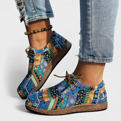 Bohemian comfort walking shoes for women | Leona -6