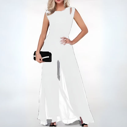 Relaxed elegant jumpsuit for women | Mikky -5