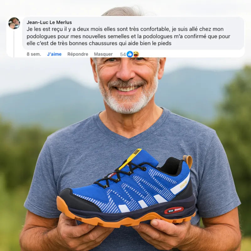 Shoes orthotrailpro comfort support for men -4