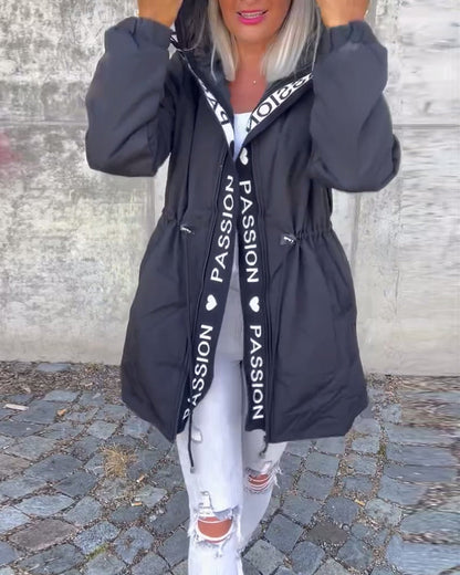Casual zip-up everyday jacket for women | Vanessa -6