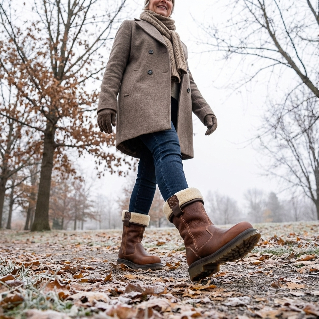Cosy fur-lined warm winter boots for women | Valerie -2