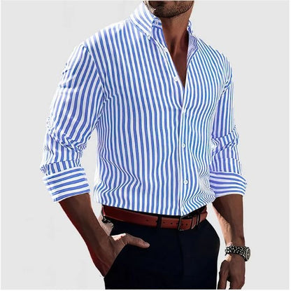Shirt elegant moderne for men | Rayée -4