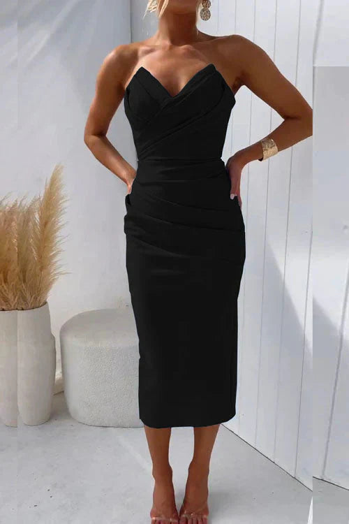 Relaxed elegant dress for women | Magner -7