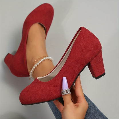 Heels large heeled stable for women | Solina -8