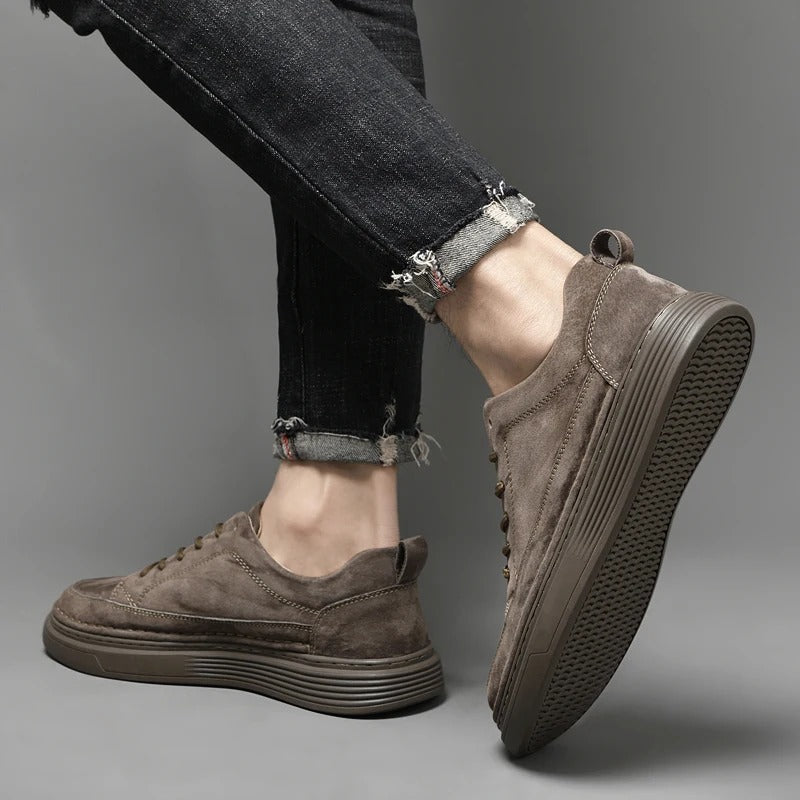 Leather shoes boots for men | Diego -5