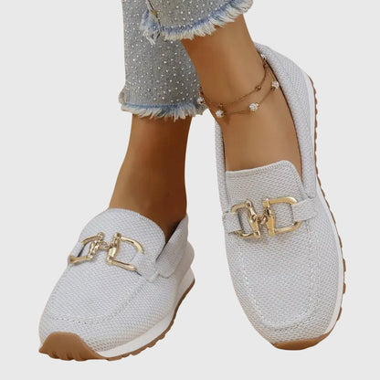 Classic orthopaedic loafer trainers for women | Selene -6
