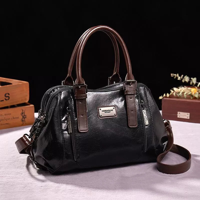 Chic leather bag for women | Silke -6