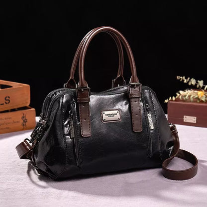 Chic leather bag for women | Silke -6