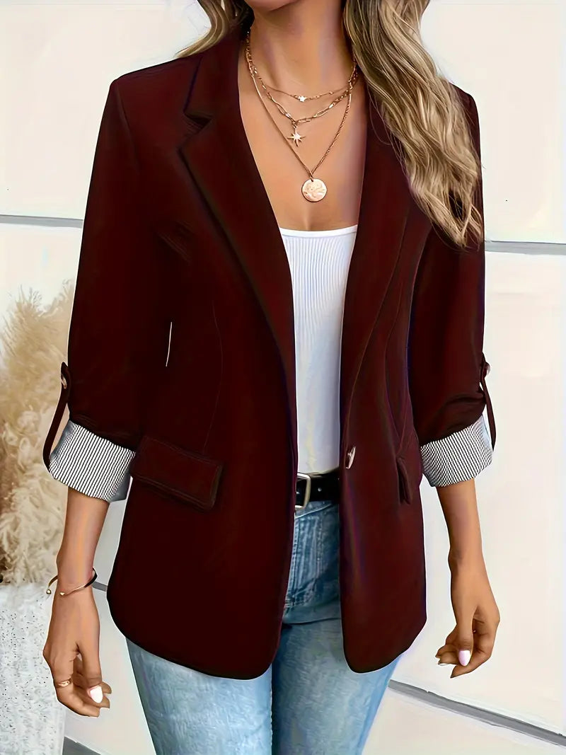 Modern elegance blazer for women | Savina -9