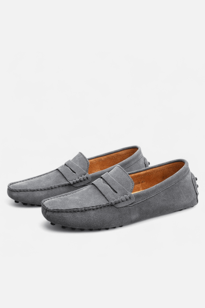 Classic loafers with slip-on design for men | Caurelle