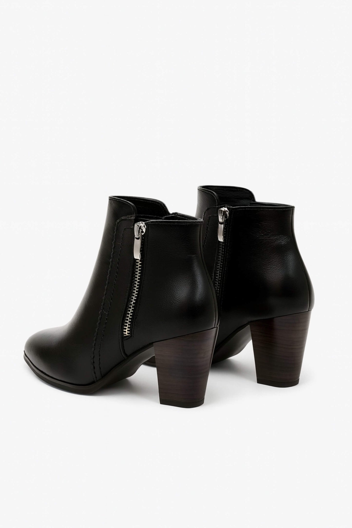 Ankle boots with chunky mid-heel for women | Caurelle