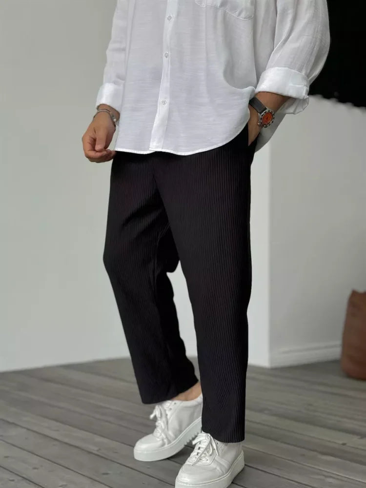 Smart pleated trousers for men | Samuel -7