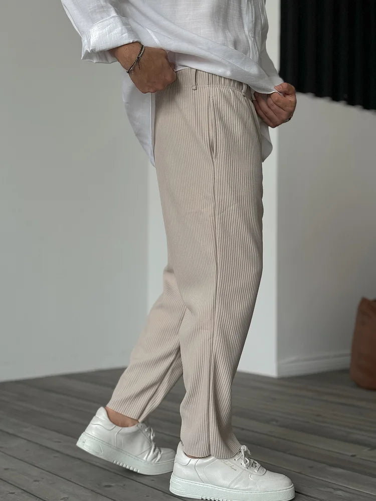 Smart pleated trousers for men | Samuel -2