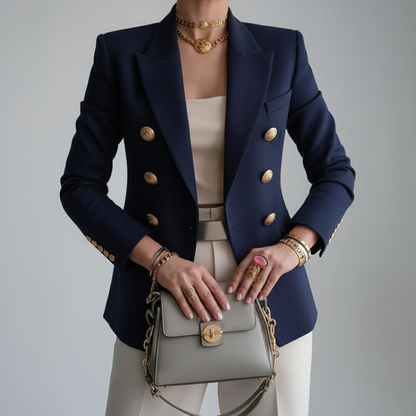 Double-breasted tailored blazer for women | Zara