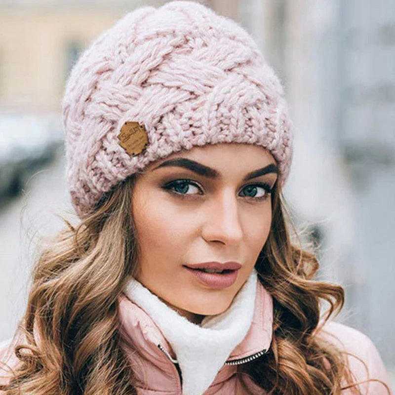 Bonnet knitted comfortable piece for women | Elle -6
