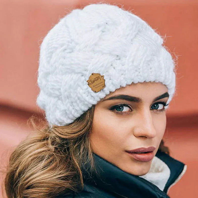 Bonnet knitted comfortable piece for women | Elle -8