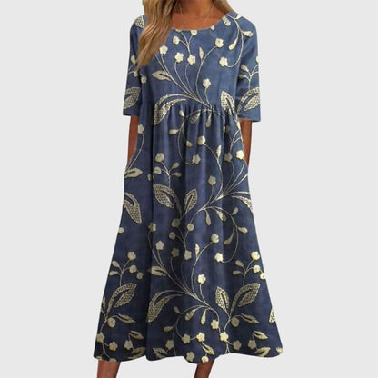 Elegant flowing dress for women -1