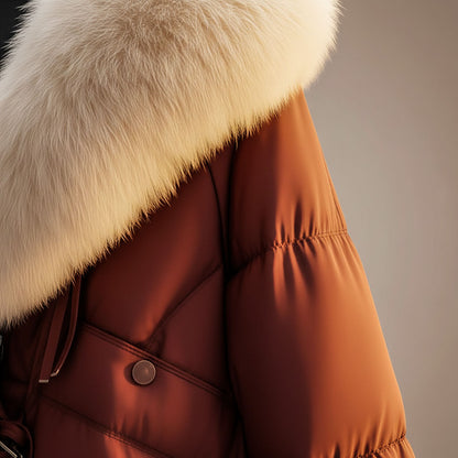 Elegant classic tailored winter coat for women | Marianne -2