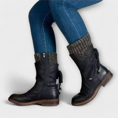Classic orthopaedic everyday ankle boots for women | Tracy -1