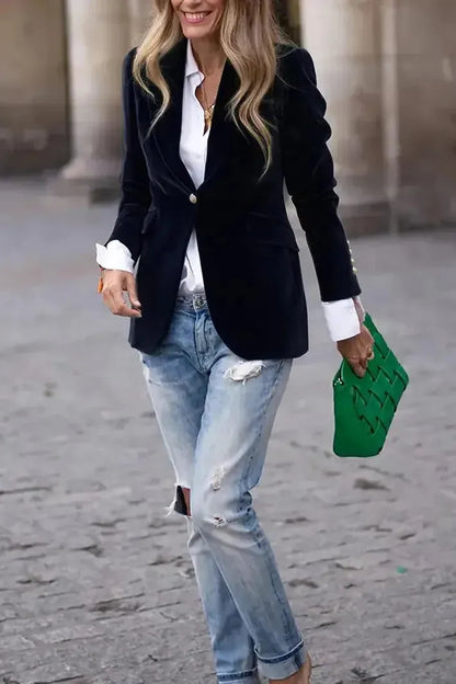 Blazer chic elegant for women | Classique -5