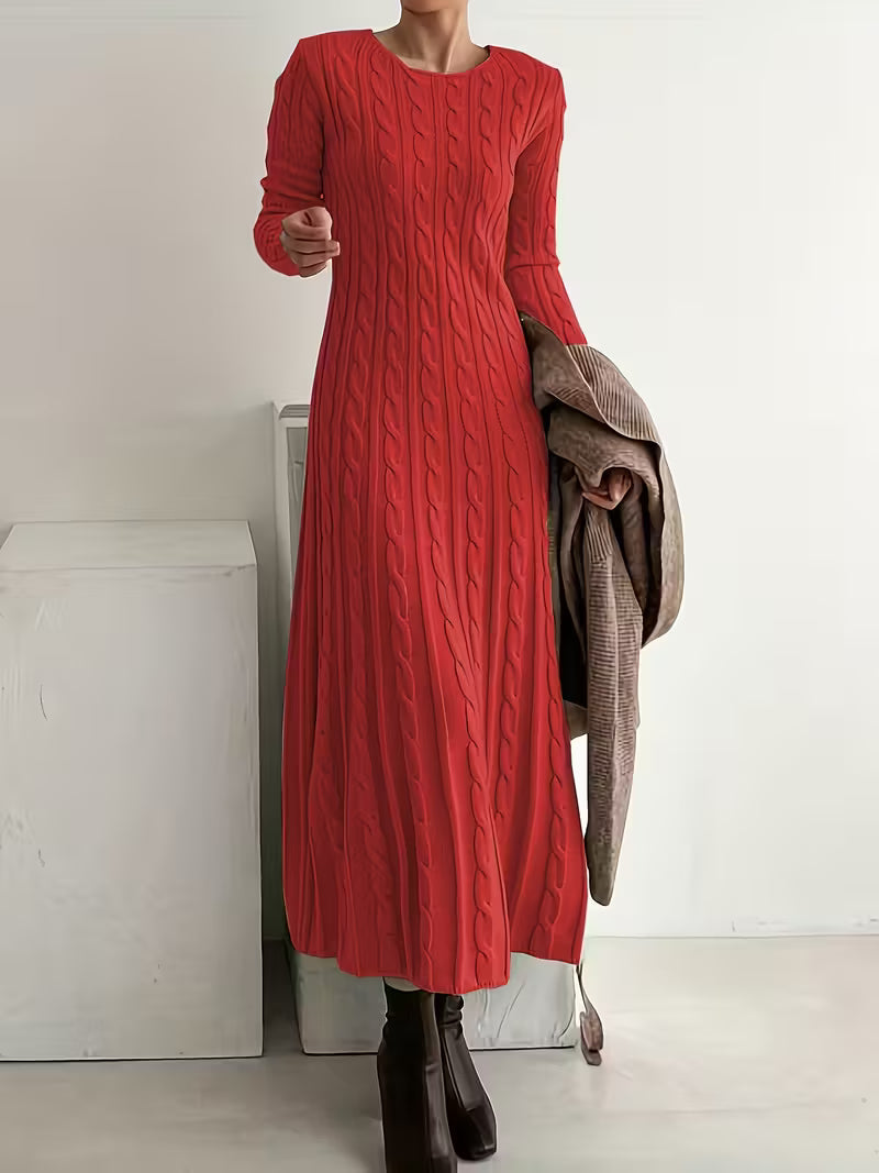 Elegant long everyday maxi dress for women | Vanessa -4