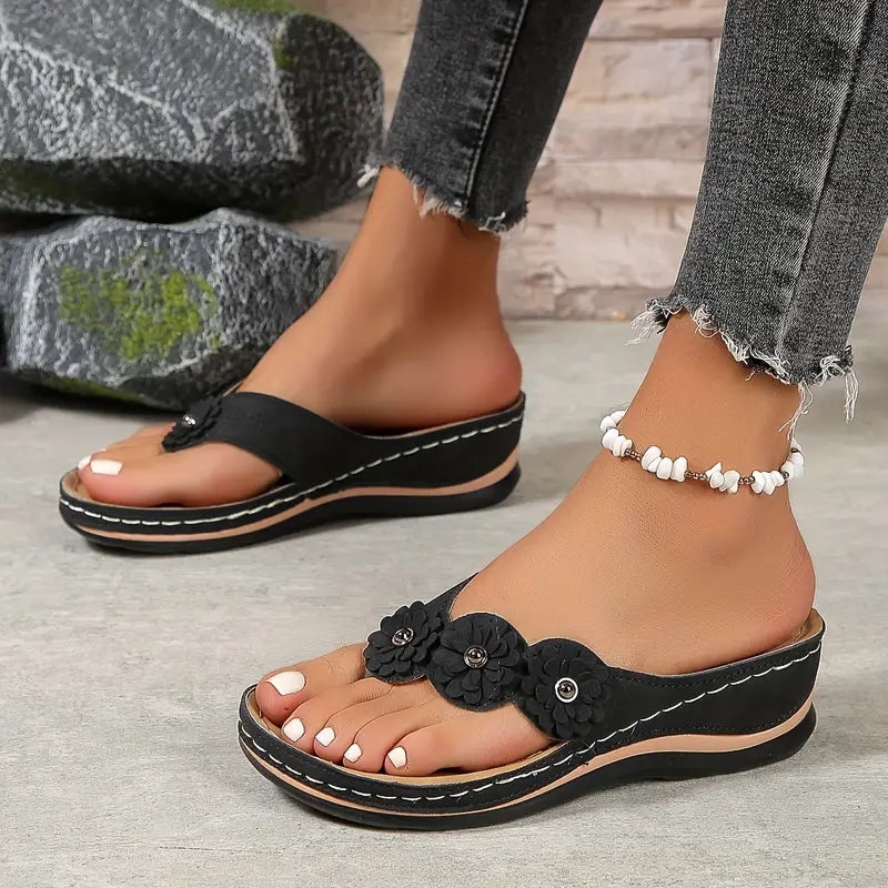 Elegant supportive sandals for women | Maribel -11