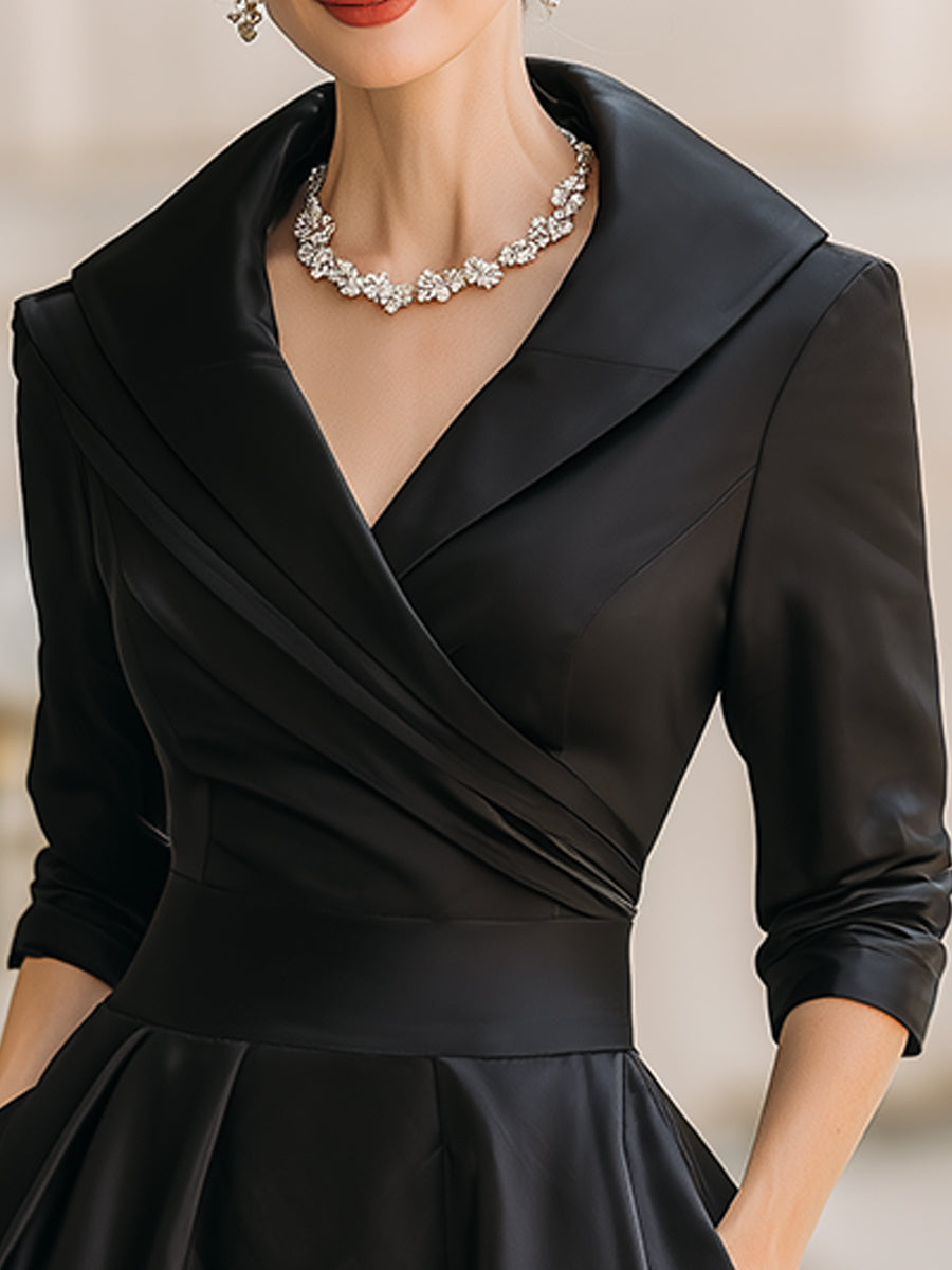 Elegant everyday midi dress for women | Isadora -7