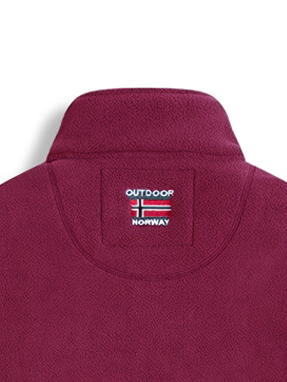 Outdoor performance fleece jacket high coat for men | Rowan -11
