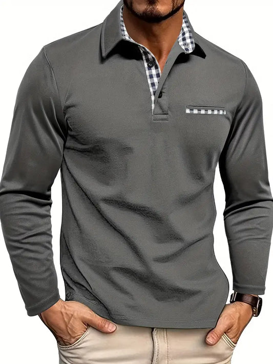 Elegant moderne polo for men | Coupe Ajustée -1