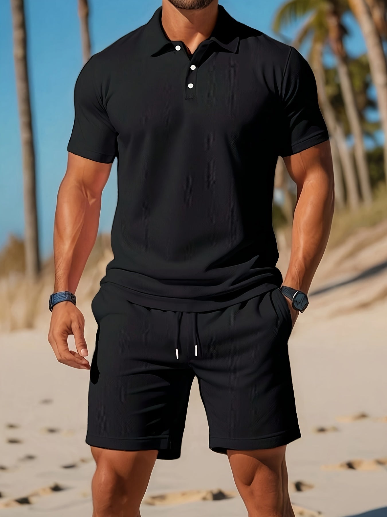 Classic premium casual everyday co-ord set for men | Lance -5