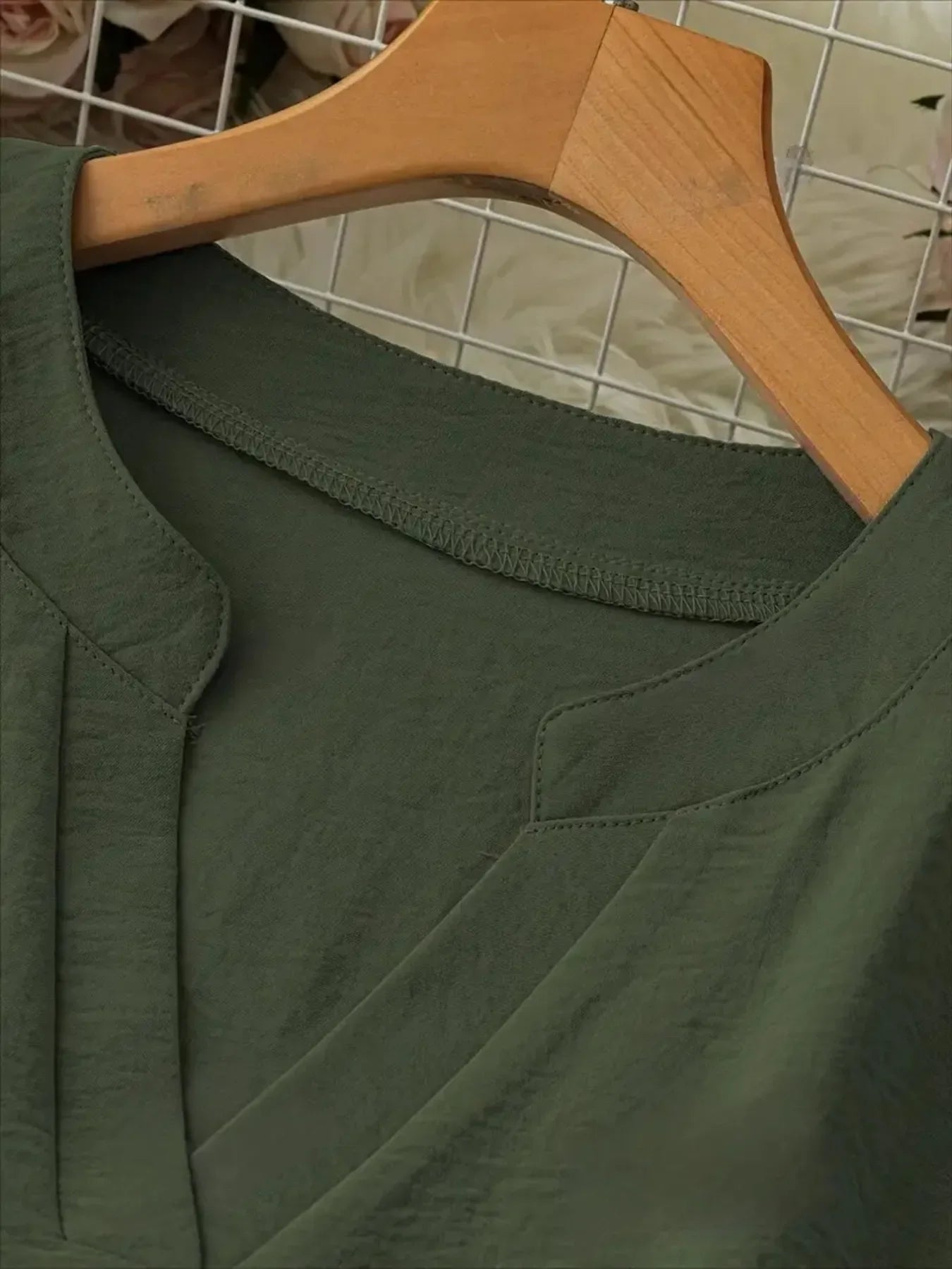 Chemisier long blouse for women -9
