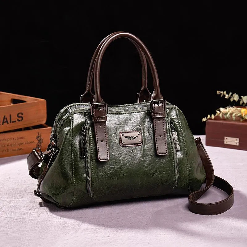 Chic leather bag for women | Silke -7