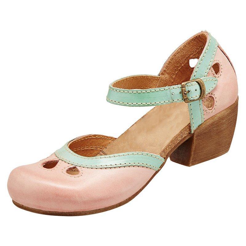 Comfortable low-heeled sandals for women | Amanda -10