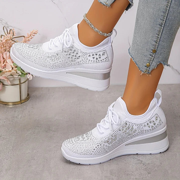 Aurelle supportive everyday walking trainers for women
