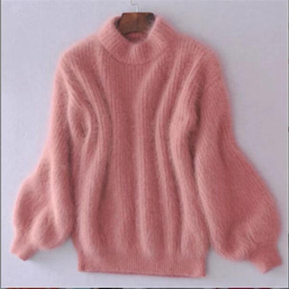 Loose-fit knit wool jumper for women | Aurelia -3