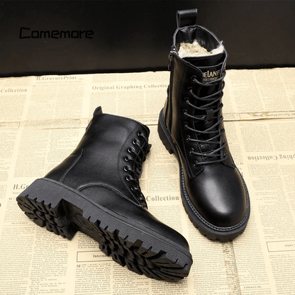 Aurelle Isolde square-heel ankle boots for women