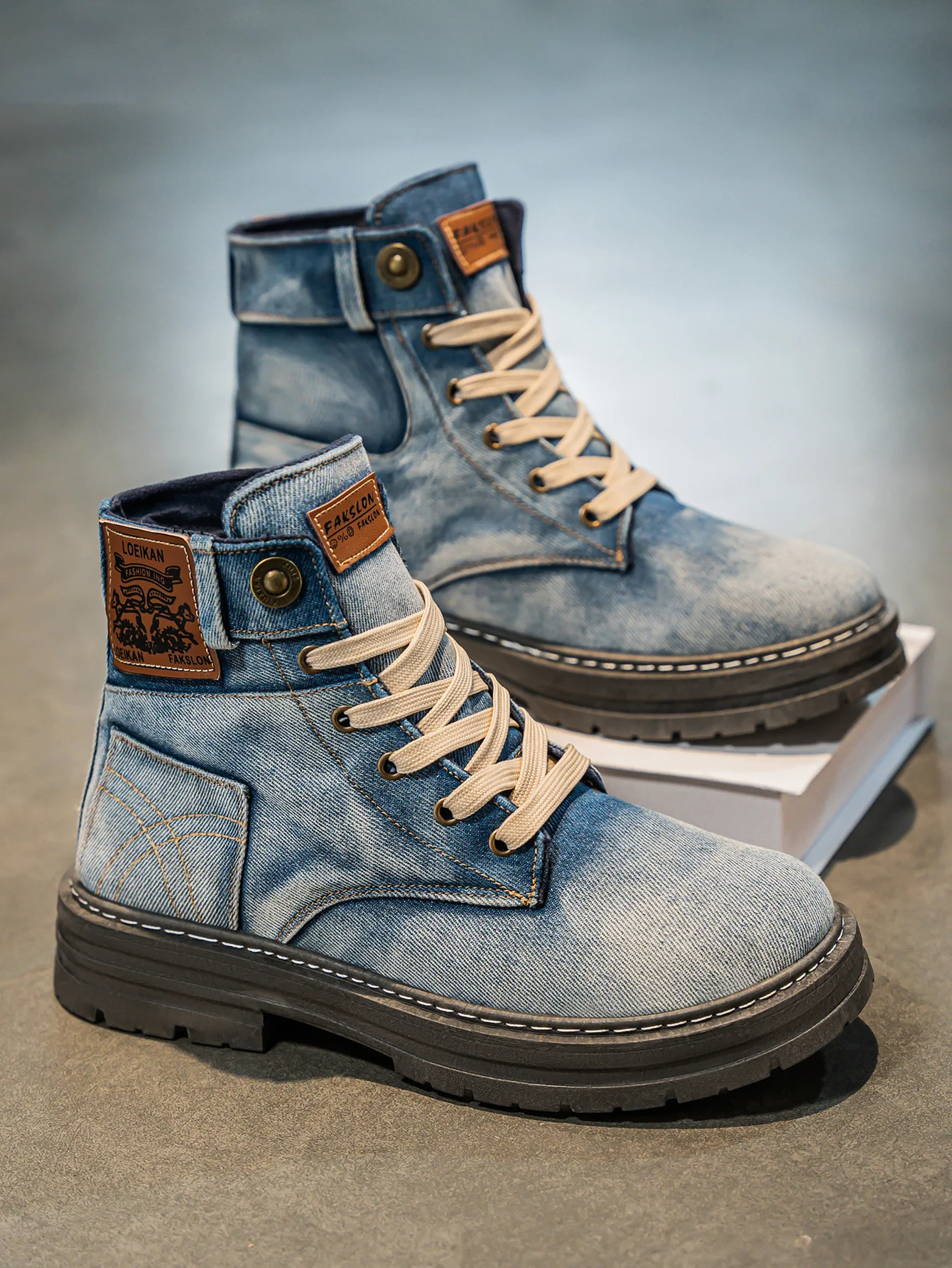 High-cut utility boots for women | Calder -3