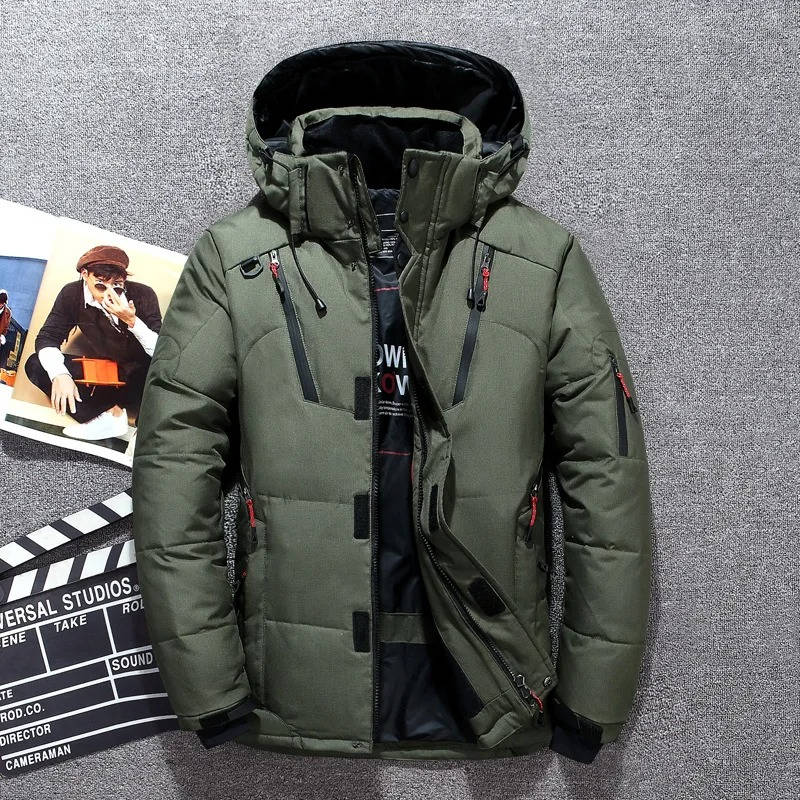 Extreme cold weather hooded parka for men | Archer -4