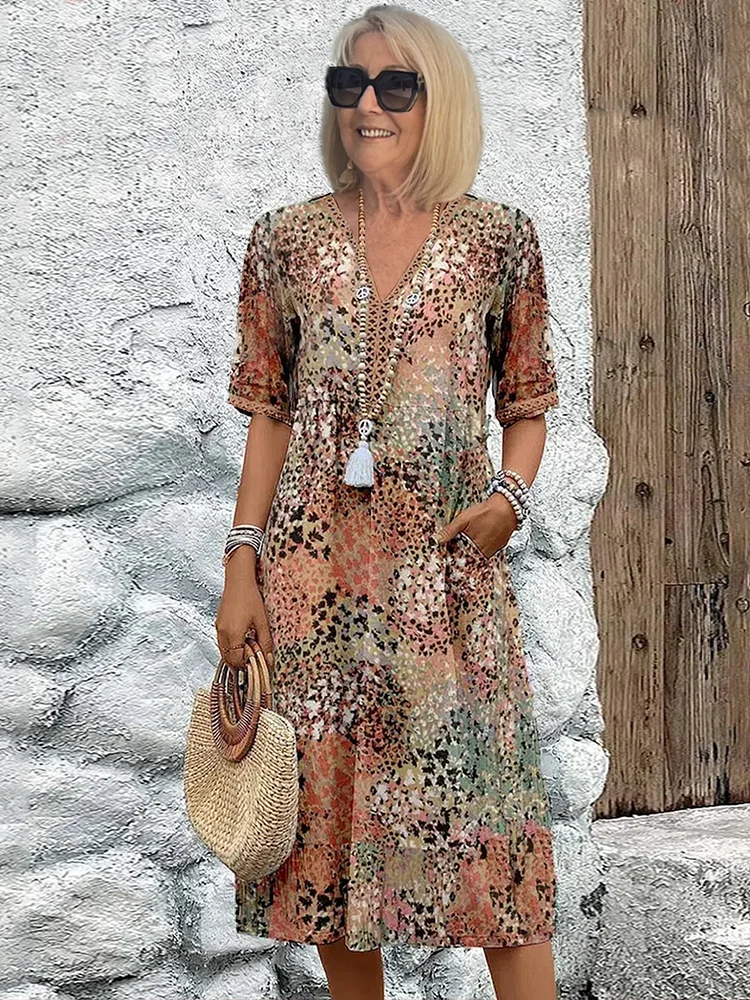 Effortless midi dress for women | Jessica
