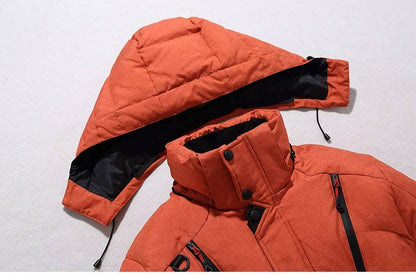 Extreme cold weather hooded parka for men | Archer -8