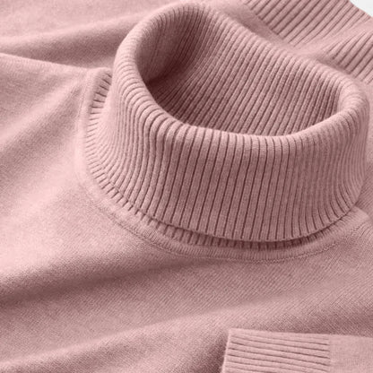 Classic knitted turtleneck sweater for men -7